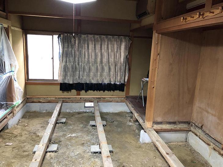 甲賀市から床解体工事リポート 滋賀でリフォームするなら匠工房へ